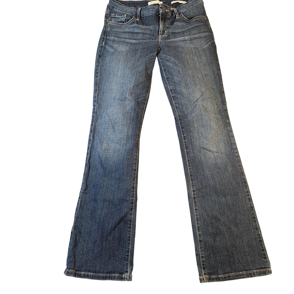 Guess Jeans Womens 28 Blue Mini Boot Denim Stretch Mid Rise Retro‎ Y2K styling